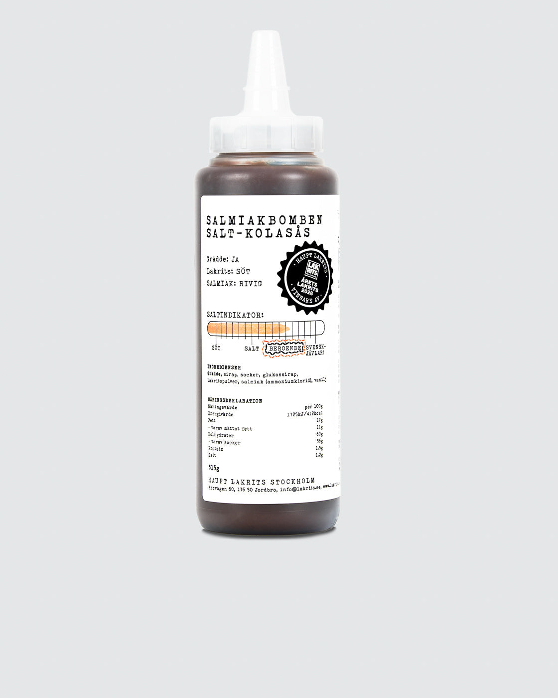 Salmiakbomben Salt Caramel Sauce